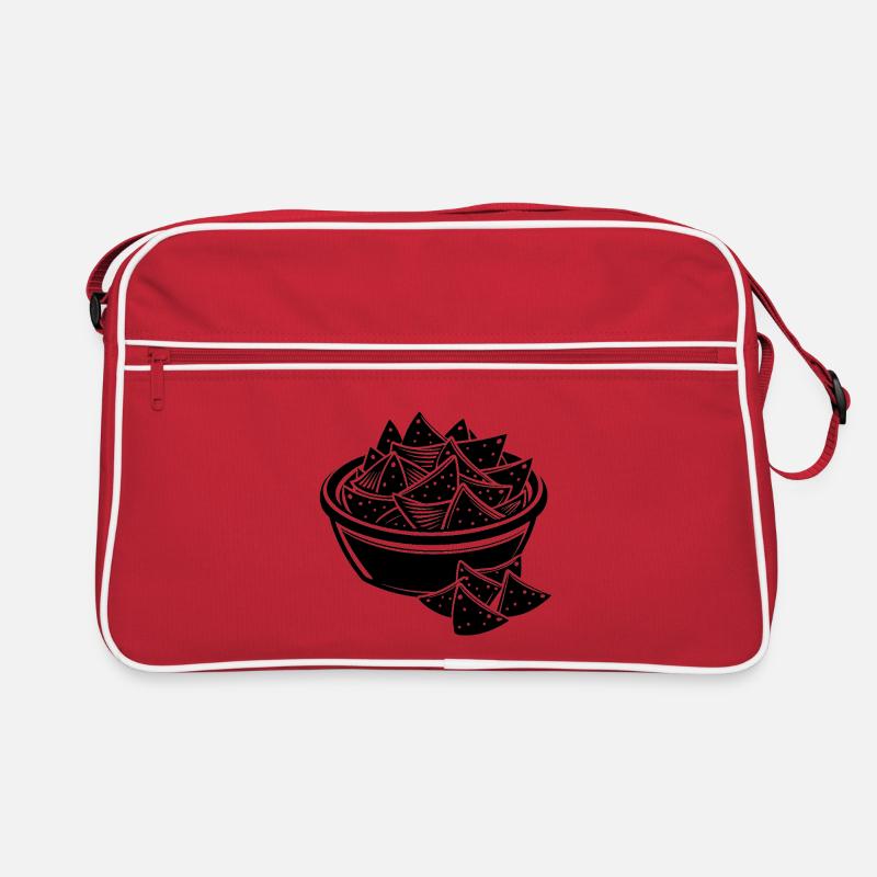 Chips and Dip Nachos Retro Bag