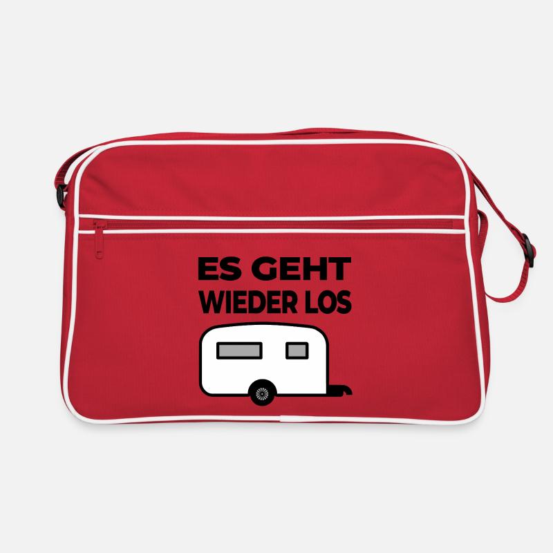 Camping Retro Tasche