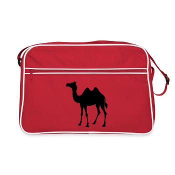 Camel - Sac Retro - rouge/blanc - Devant