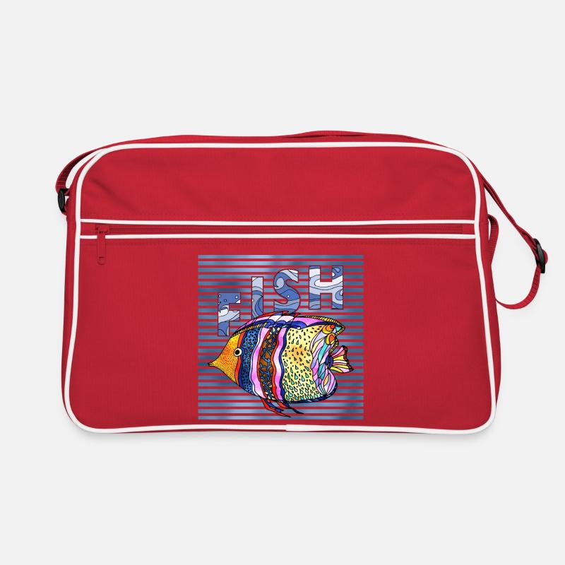 Fisch Retro Tasche