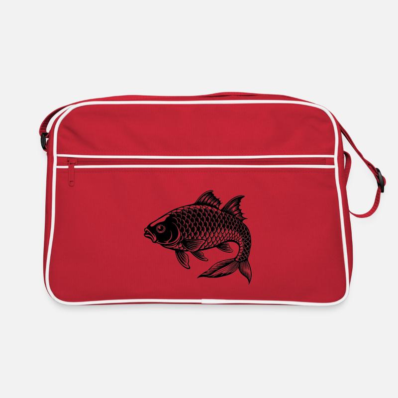 Carp fish Retro Bag