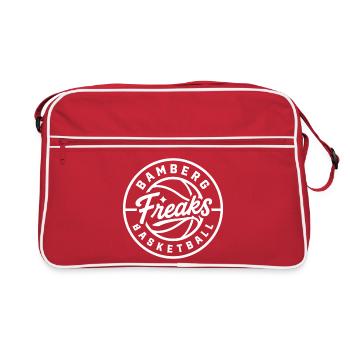 Bamberg Basketball Freaks - Retro Tasche - Rot/Weiß - Vorne
