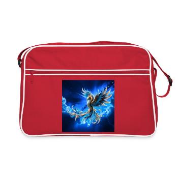 Fire Sky Phoenix - Retro Bag - red/white - Front