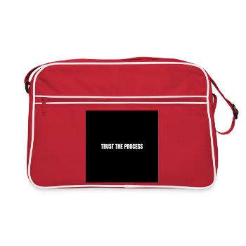 Confidence in the Process - Retro Bag - red/white - Front