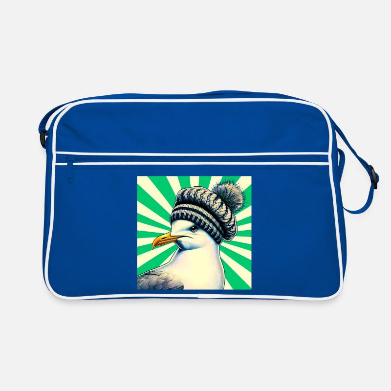Möwe Retro Tasche