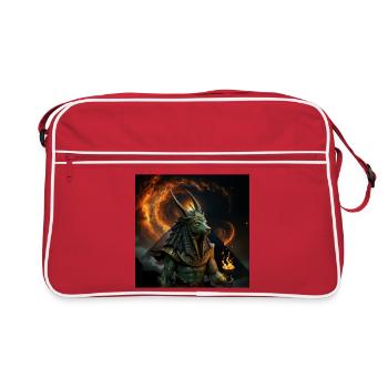 Anubis Guerrier du Feu - Sac Retro - rouge/blanc - Devant
