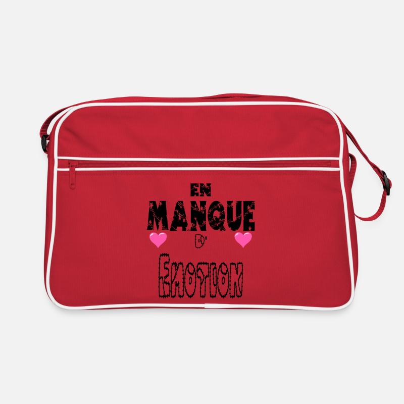 Bedürftig nach Emotionen Retro Tasche