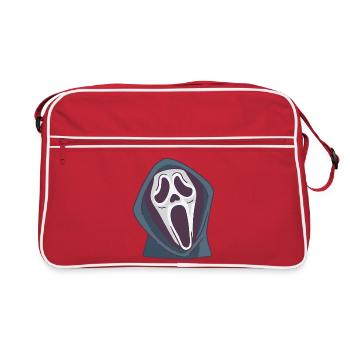 Masque spectral à capuchon - Sac Retro - rouge/blanc - Devant