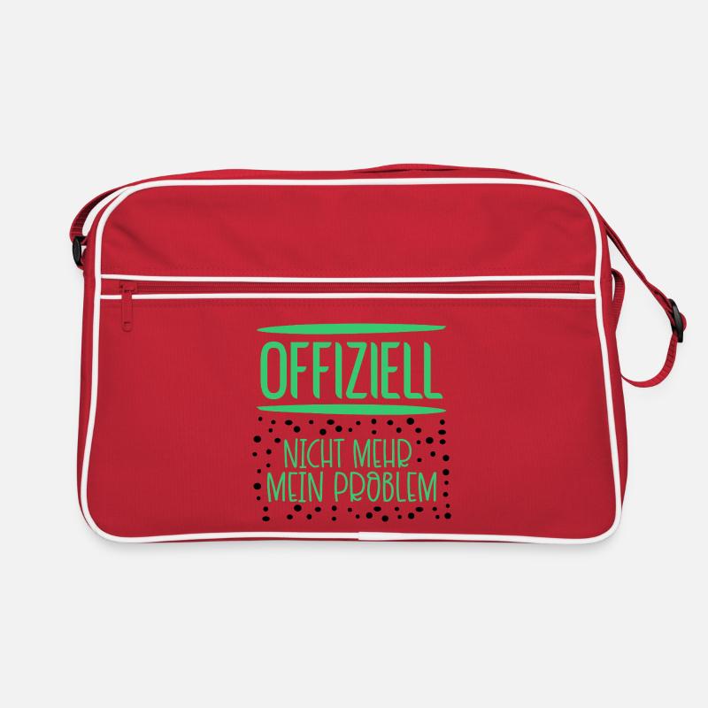 Verantwortung Probleme Retro Tasche