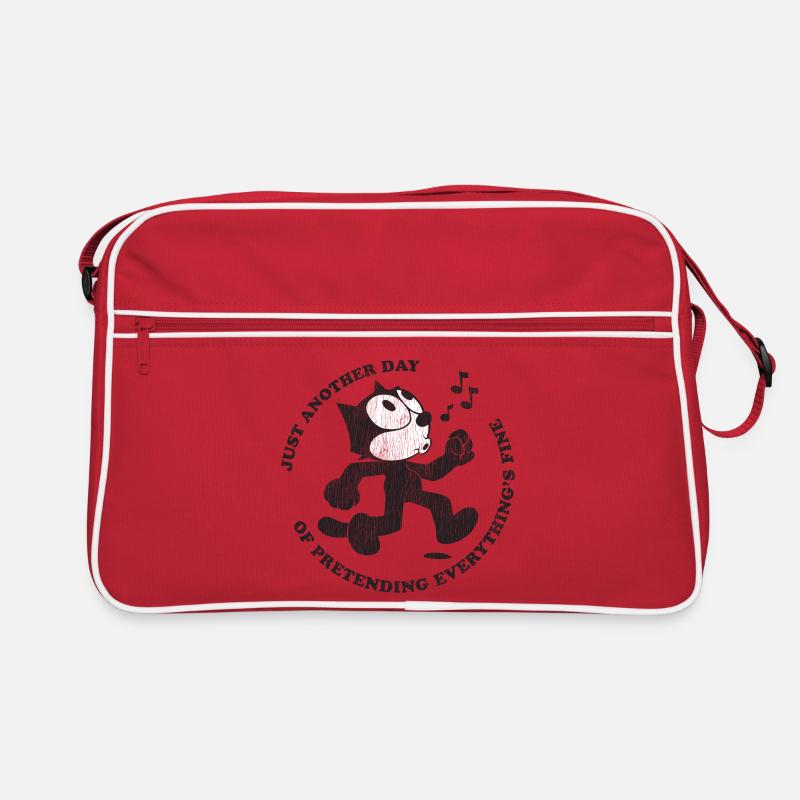 Felix The Cat Singender Felix Mit Spruch Retro Tasche