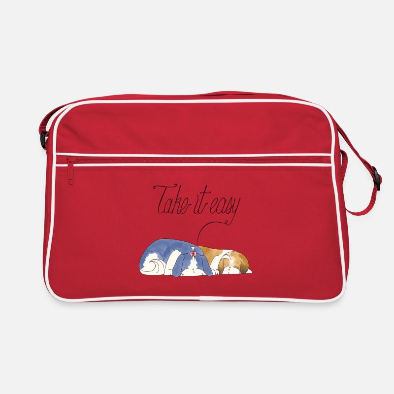 Doucement, chiots Shihtzu Sac Retro