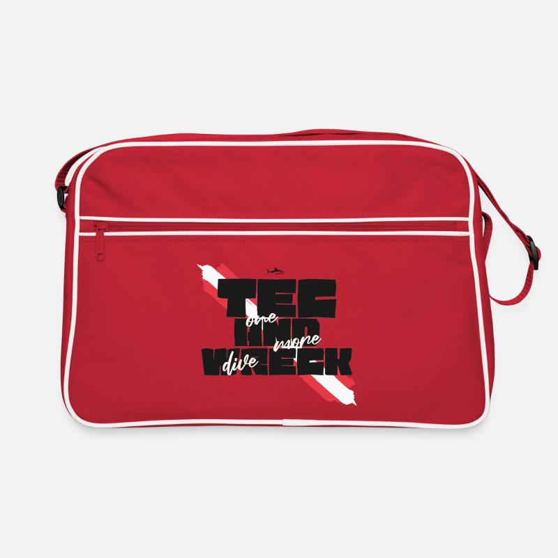 Tec & Wreck Scuba Diving Technical Diver Retro Bag