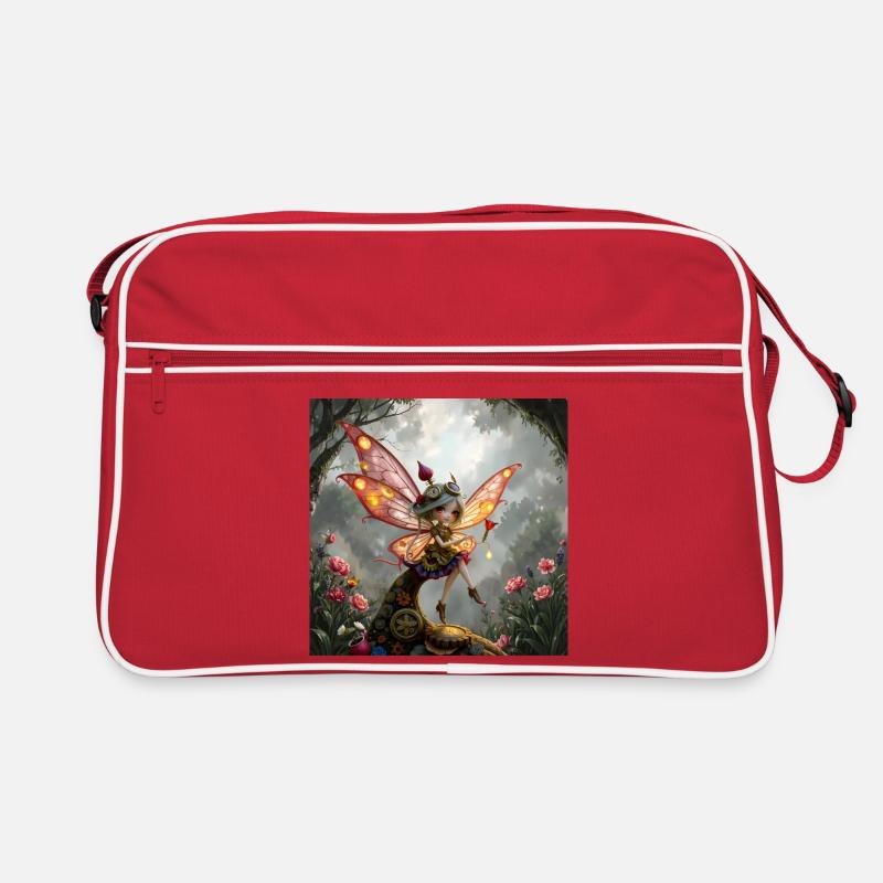 Fée steampunk aux ailes Sac Retro