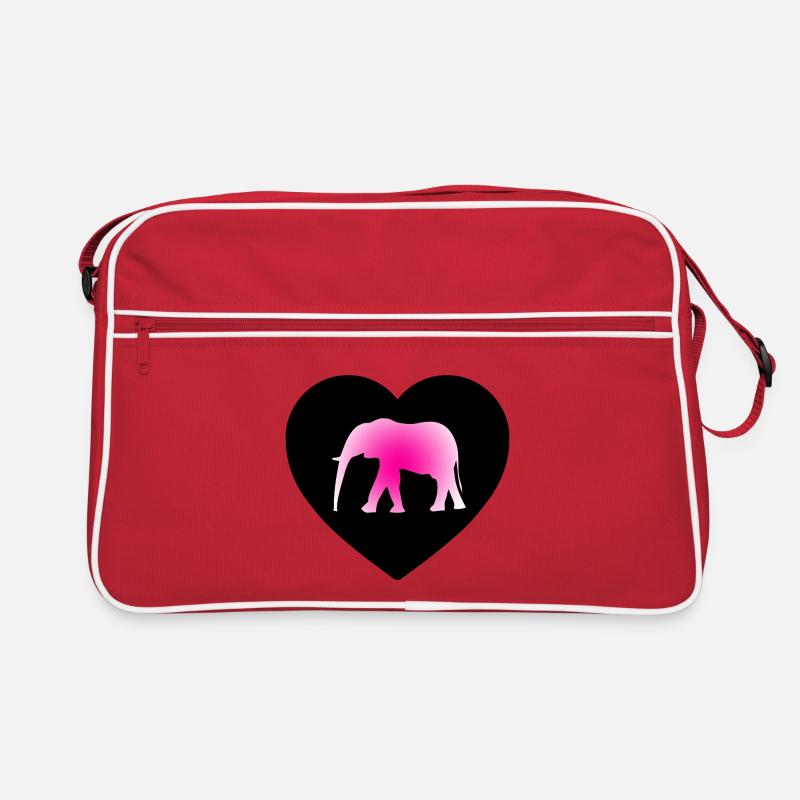 Elefant Retro Tasche