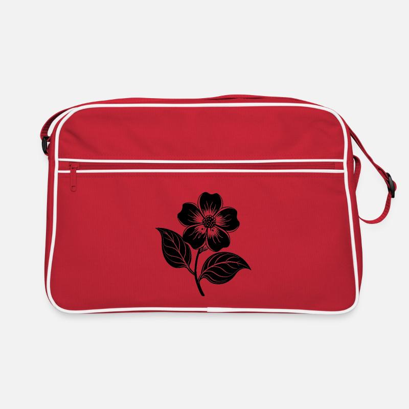 Fleur de cornouiller Sac Retro