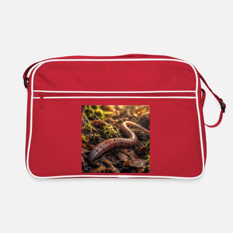 Forêt de vers de terre Sac Retro