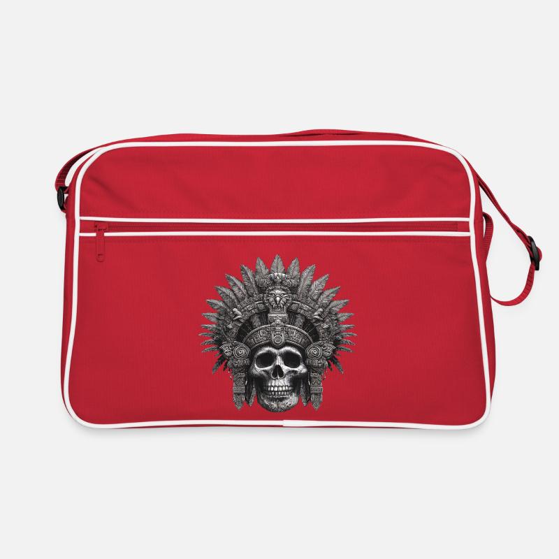 Guerrier maya design aztèque Sac Retro