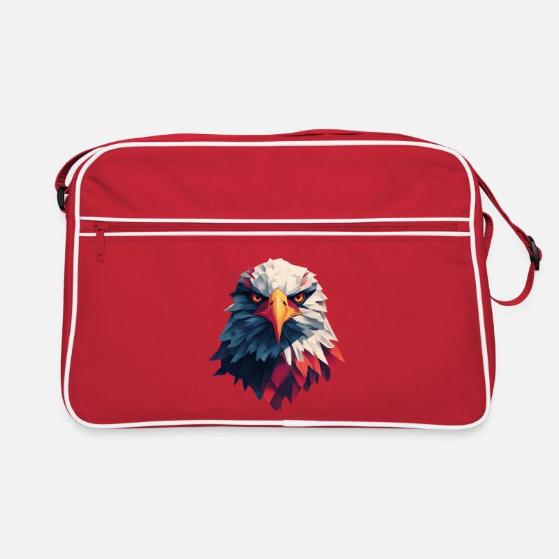 Aigle majestueux regard perçant Sac Retro