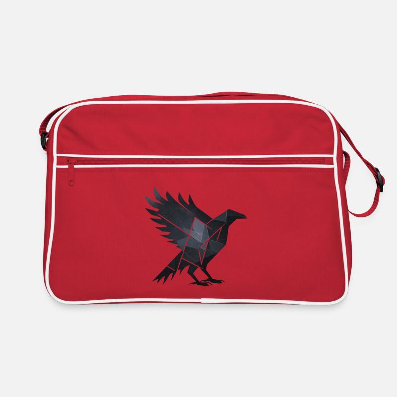 Schwarzer Rabe Retro Tasche