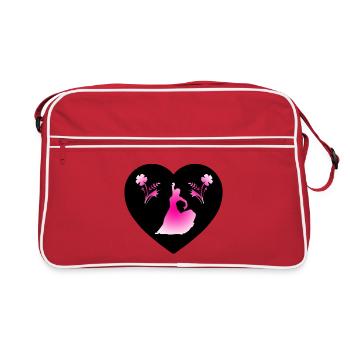 Dance - Retro Bag - red/white - Front
