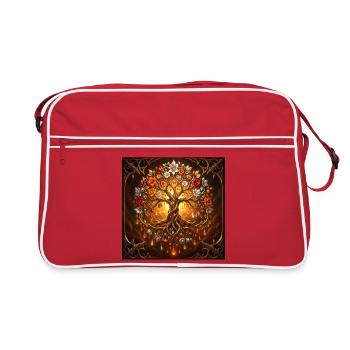 Luminescent Life Tree - Retro Bag - red/white - Front