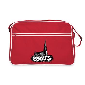 Ulm Motif 5 - Retro Bag - red/white - Front