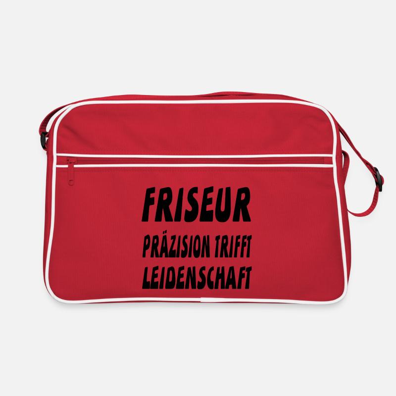 Friseur Retro Tasche