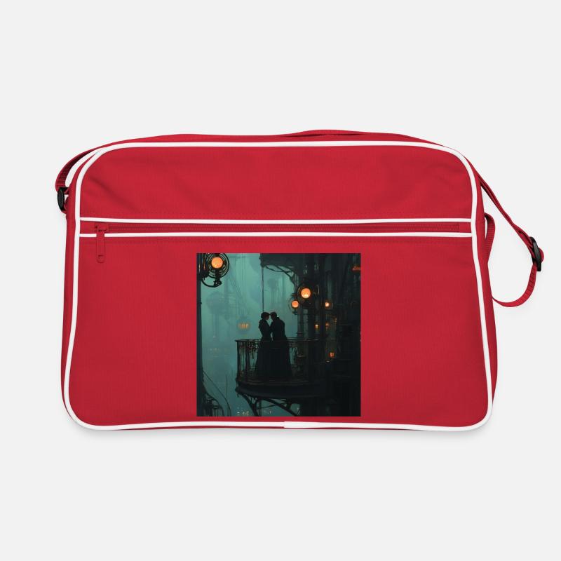 Château à vapeur de la cohésion Sac Retro