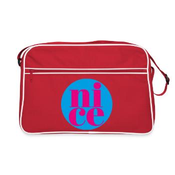nice - Retro Bag - red/white - Front
