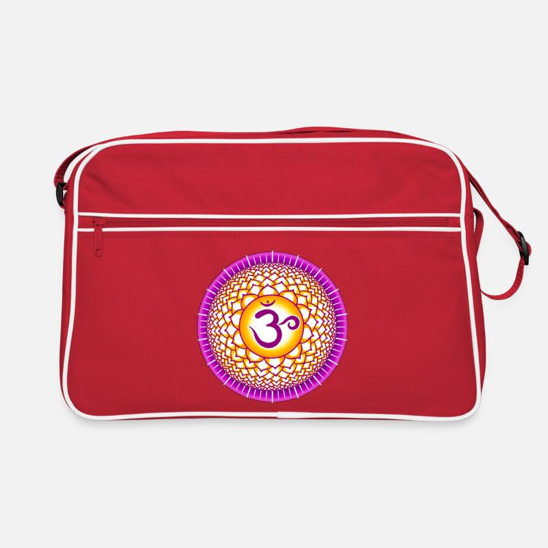 Kronenchakra Sahasrara Retro Tasche