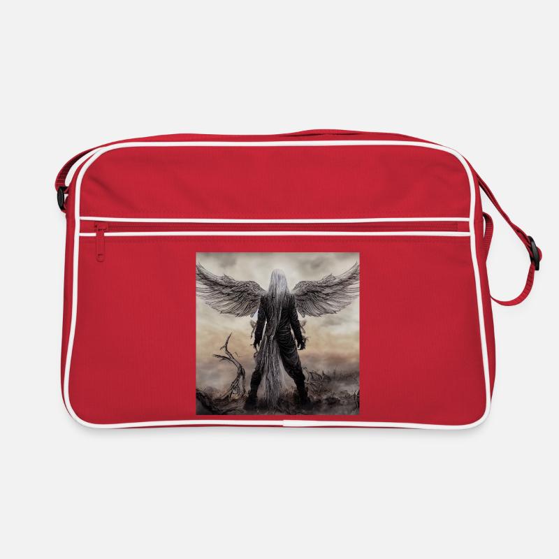 Gardien Ailé dans la Brume Sac Retro