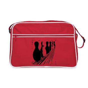 Bowling - Retro Bag - red/white - Front