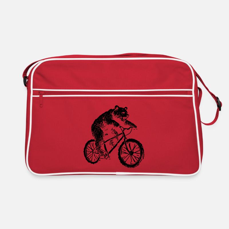 Bicycle Bear Retro Bag