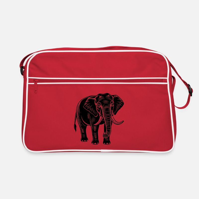 Éléphant Sac Retro