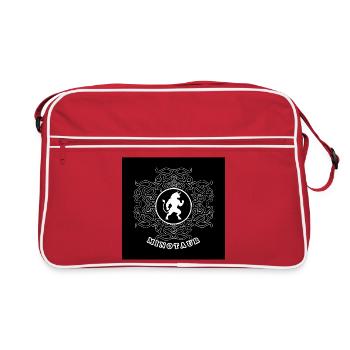 Minotaure White - Sac Retro - rouge/blanc - Devant