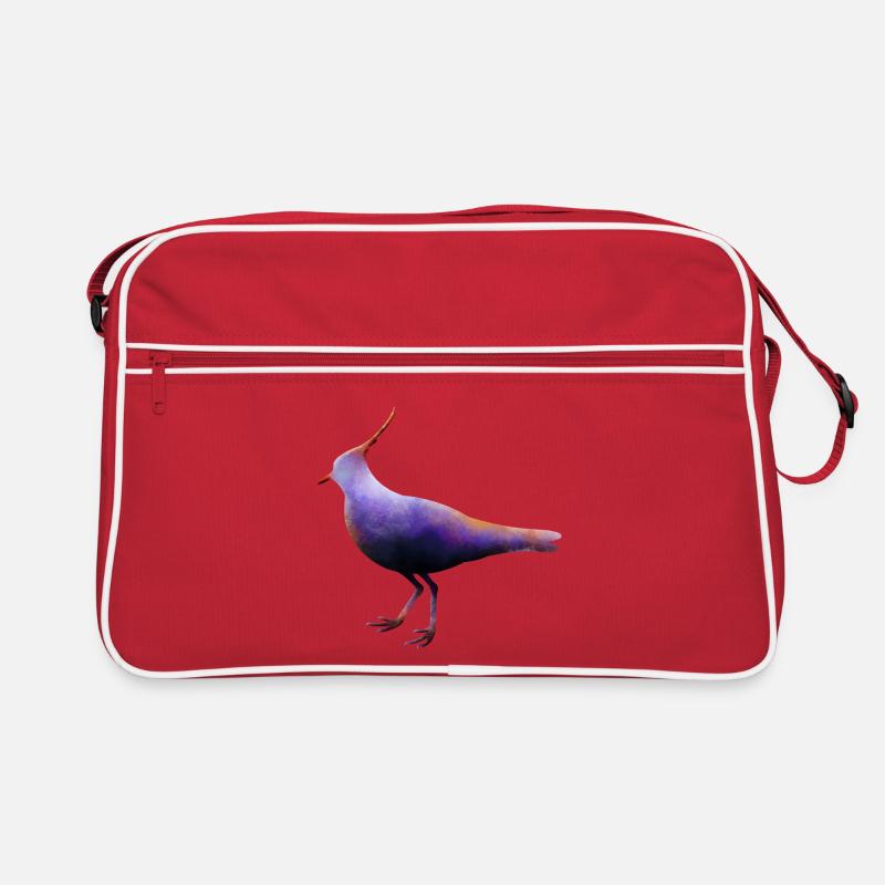 Lapwing - Retro Bag - red/white