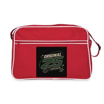 Original 25 – Vintage Limited Edition - Retro Bag - red/white - Front