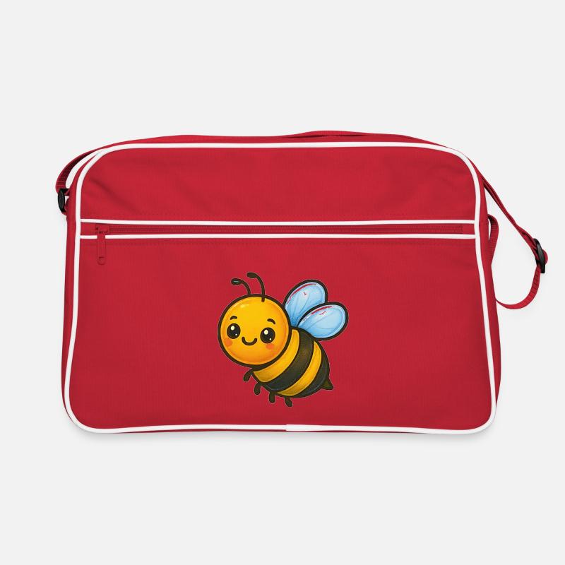 Sunny Bee Cartoon Charm Retro Bag