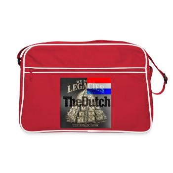 Pyramide Legacy : Concentration et Liberté - Sac Retro - rouge/blanc - Devant