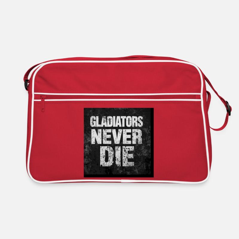 Gladiators Never Die Grunge Retro Bag