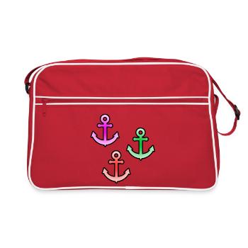 Sail - Retro Bag - red/white - Front
