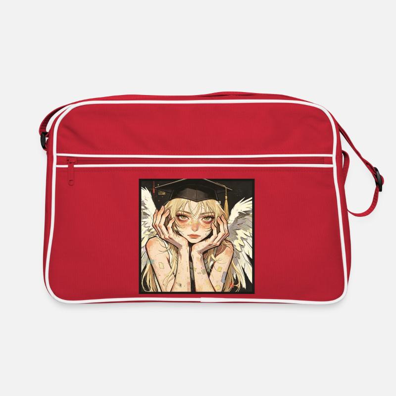 Abschlussfeier Angel Winged Retro Tasche
