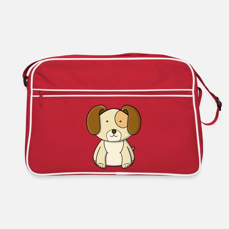 chiot mignon Sac Retro