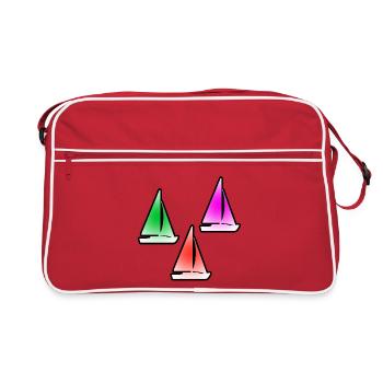 Sail - Retro Bag - red/white - Front