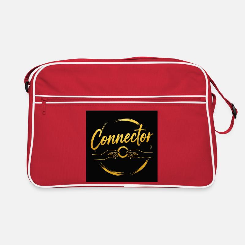 Mains de connexion dorées Sac Retro