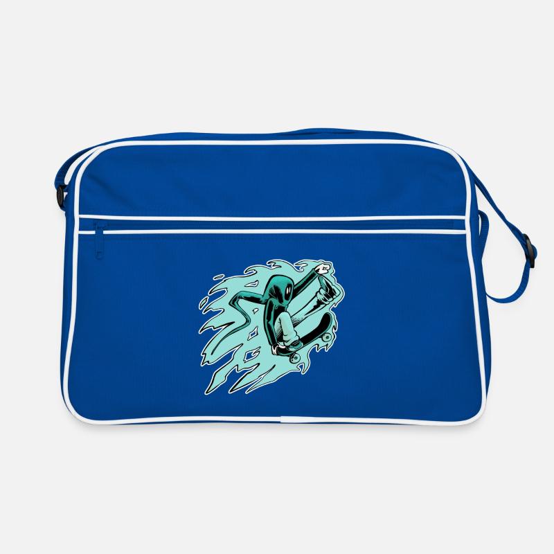 Skateur à capuche en mode comète Sac Retro