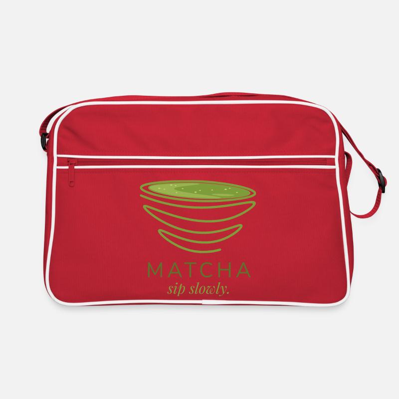 Matcha  Retro Tasche