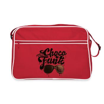 The Choco Funk - Chocolate Lover Retro Funky - Retro Bag - red/white - Front