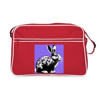 rabbit - Retro Bag - red/white - Front