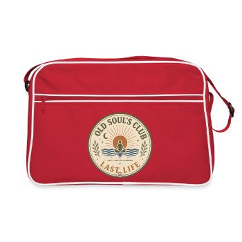 Old Soul’s Club - Last Life - Rétro - Sac Retro - rouge/blanc - Devant